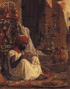 Jean Lecomte Du Nouy The Opium Smoker oil painting artist